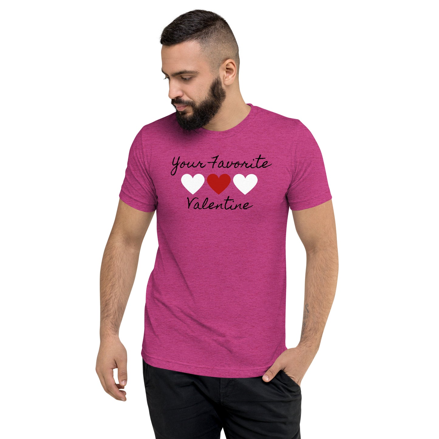 Your Favorite Valentine Short sleeve t-shirt