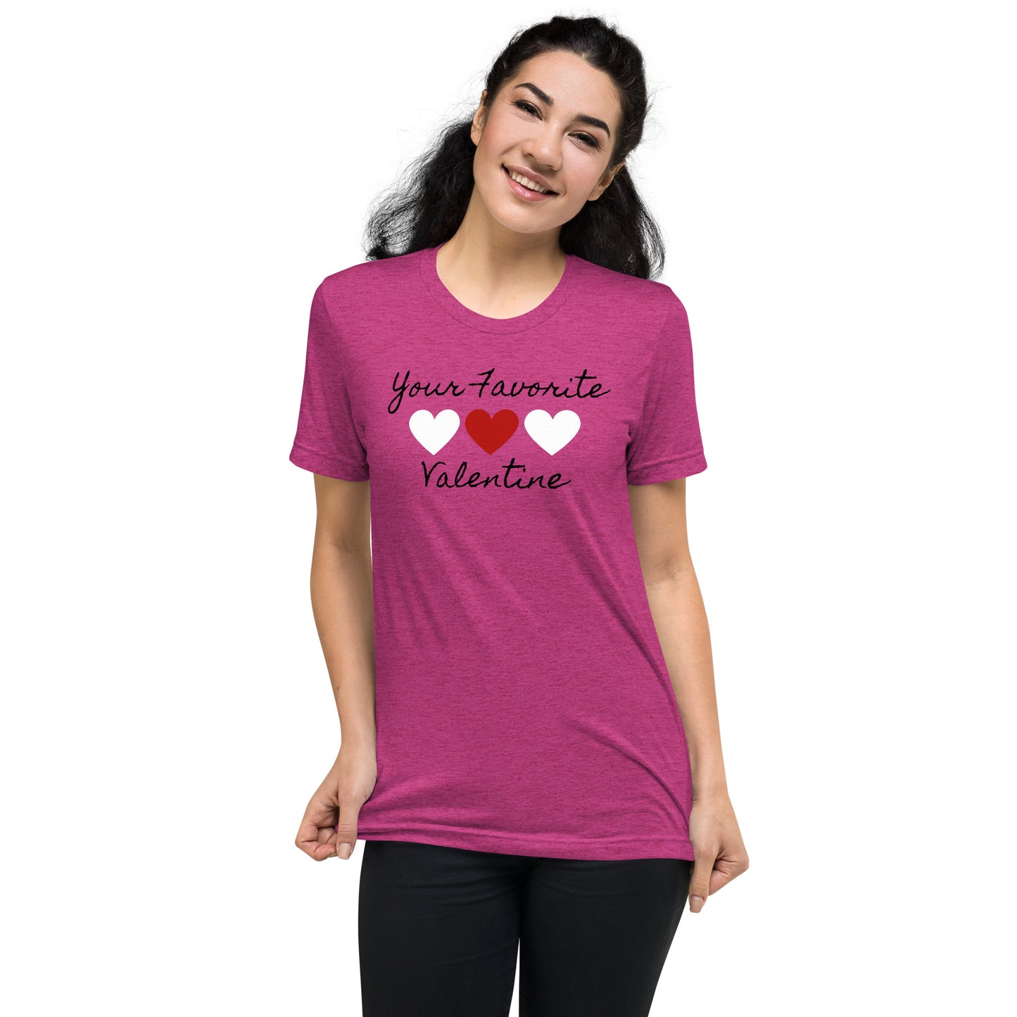 Your Favorite Valentine Short sleeve t-shirt